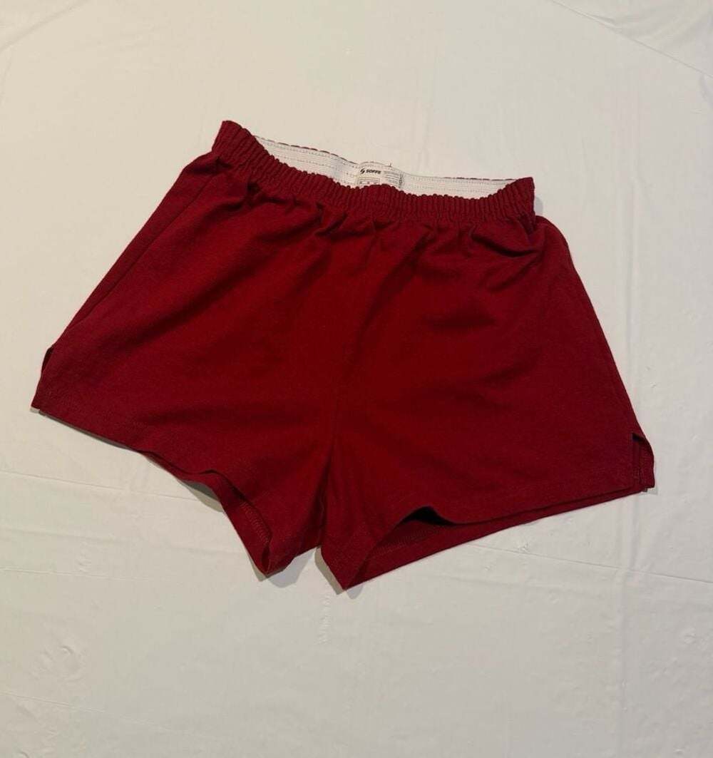 Soffe Junior Maroon Athletic Shorts Size Medium